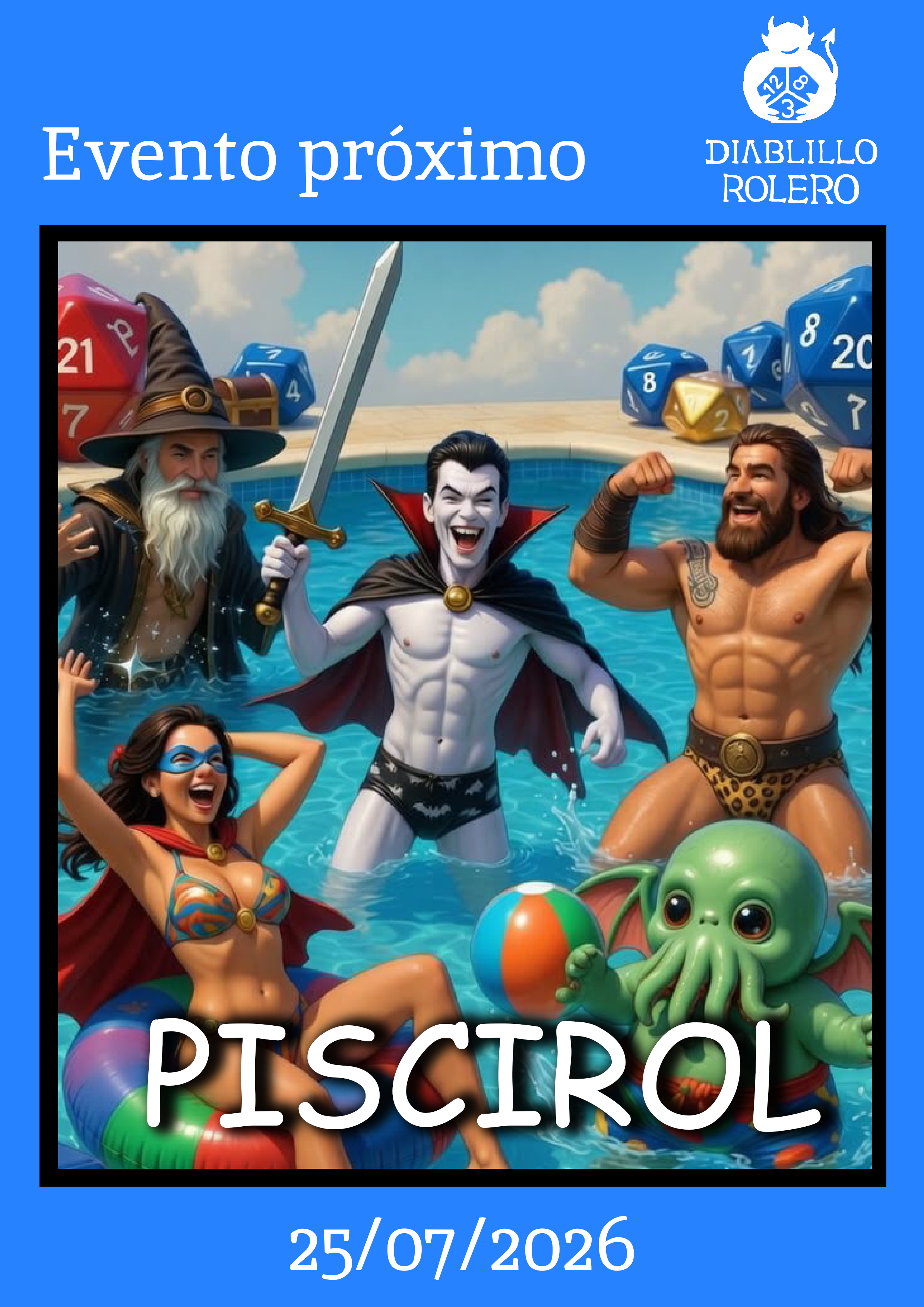 Cartel de Piscirol - Julio 2026