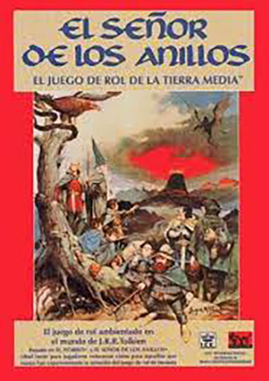 Portada de EL SEÑOR DE LOS ANILLOS. TIERRA MEDIA (MERP)